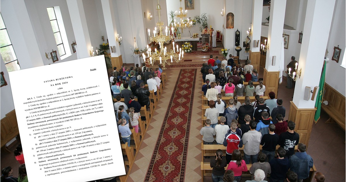 2 proc. podatku na Kościół. Chcą skasować Fundusz Kościelny