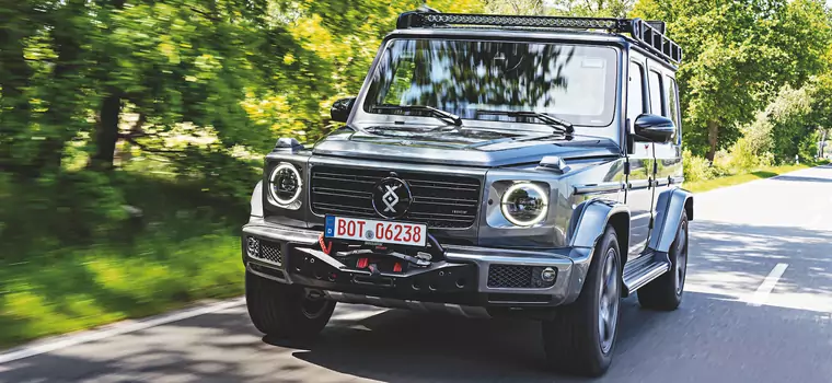 Mercedes klasy G w pancernym wydaniu Brabusa