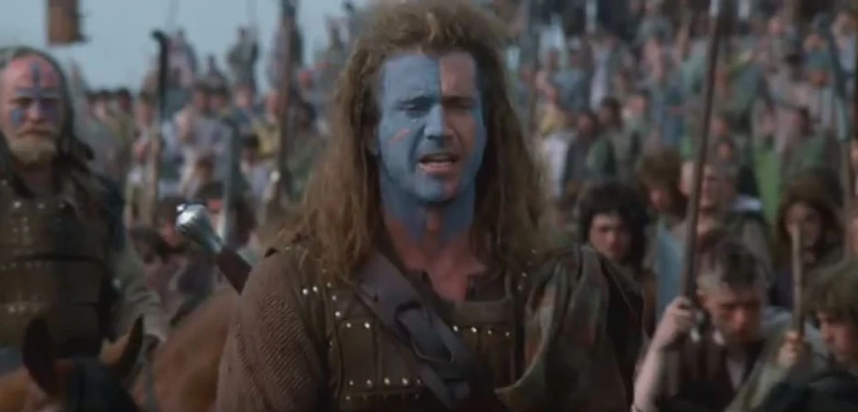 Mel u filmu "Hrabro srce"