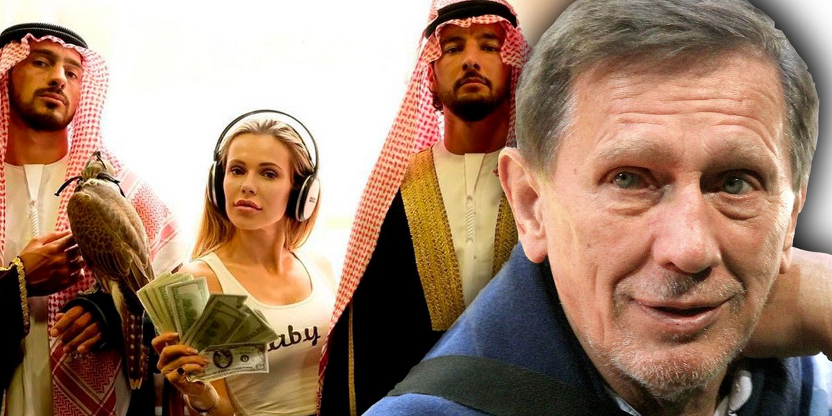 Jan Englert o pracy nad filmem "Dziewczyny z Dubaju". 