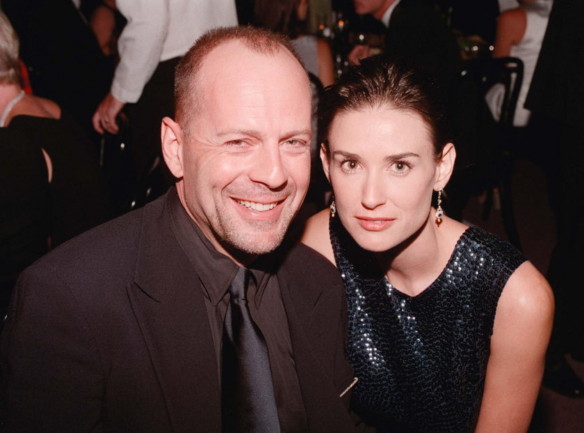 Demi Moore i Bruce Willis