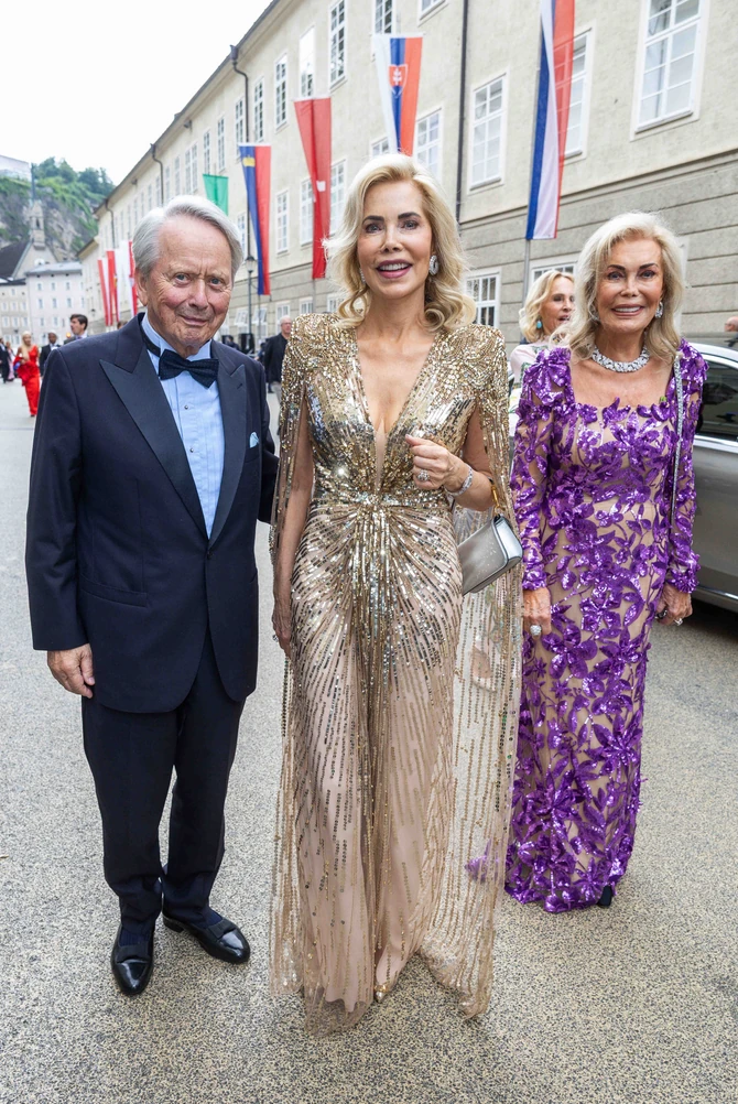 Volfgang Porše sa četvrtom suprugom Gabrijelom Renatom Homi