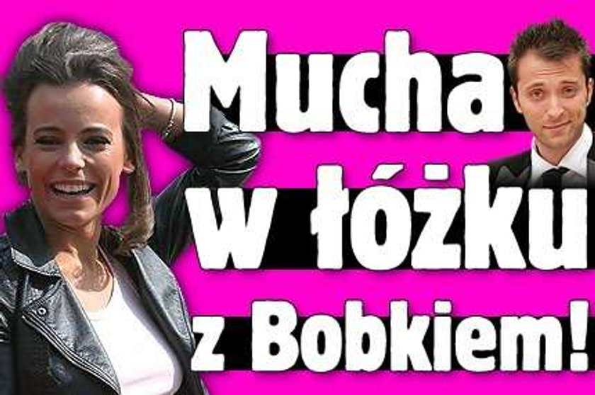 Mucha w łóżku z Bobkiem!