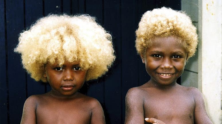 Melanesians Meet The World S Only Natural Black Blondes Pulse Nigeria