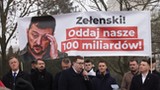 Mentzen reaguje na wizytę Zełenskiego w Polsce. "Najwyższa pora to zmienić"