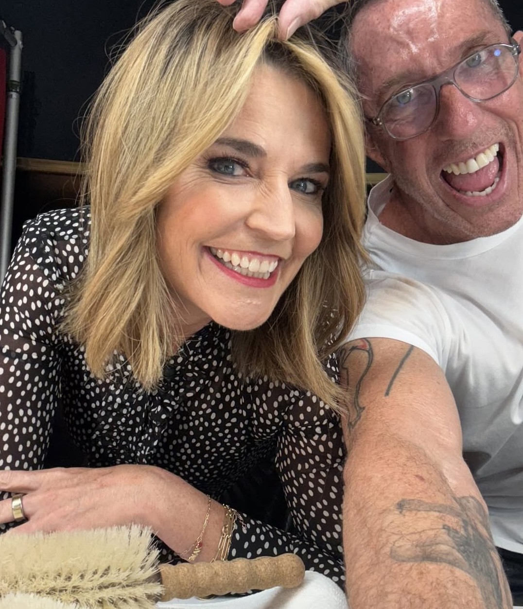 Americká televízna moderátorka Savannah Guthrie. 