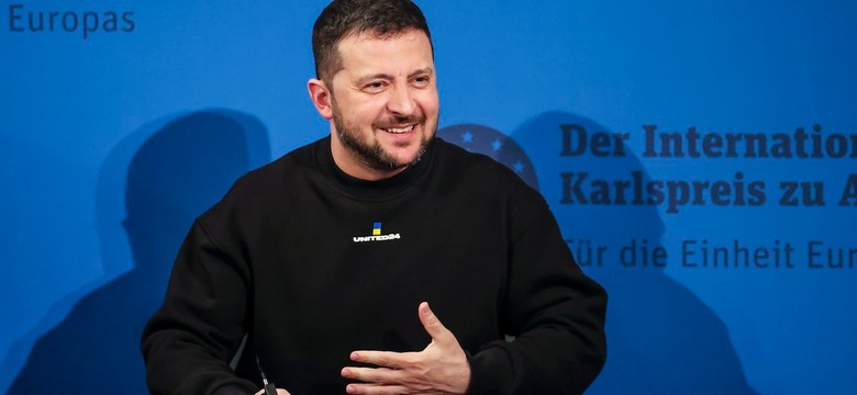 Zełenski na szczycie Rady Europy: Agresorowi powinniśmy dać zero proc.