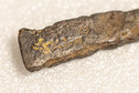 Fragment znalezionego gwoździa