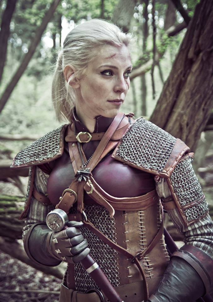 Alžběta Trojanová jako Geralt z Rivii