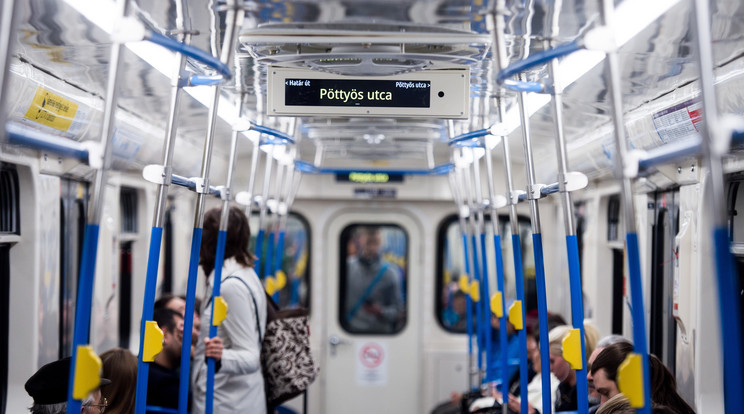 Újabb szakasz készült el, az M3-as metró hamarosan elkészül/ Fotó: MTI/ Balogh Zoltán
