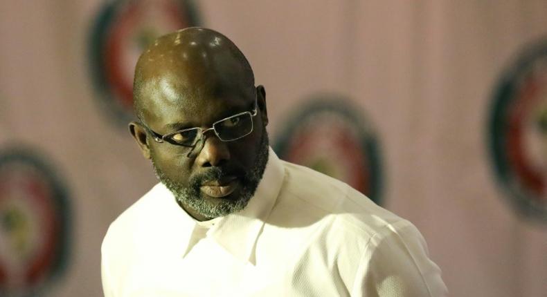 Weah's office said he penned the lyrics himself