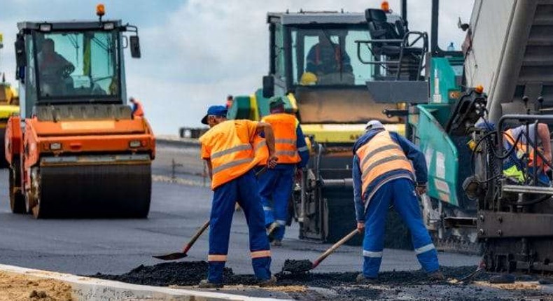 Road Works ONgoing