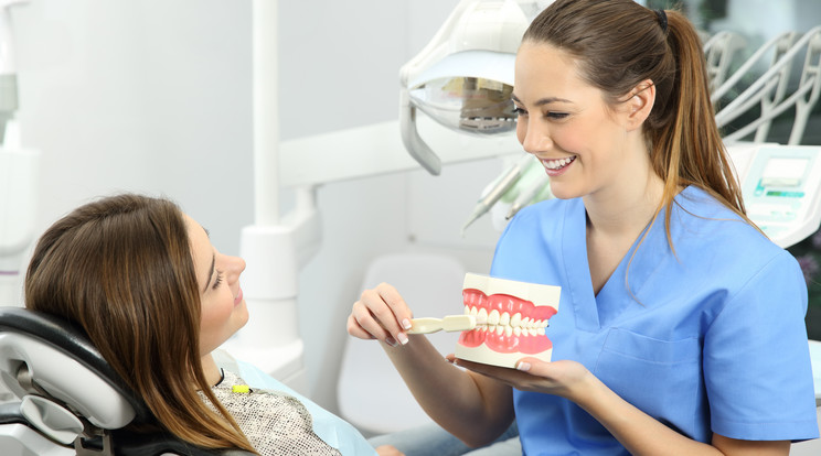 Félévente érdemes fogorvosi szűrővizsgálatra járni /Fotó: Shutterstock