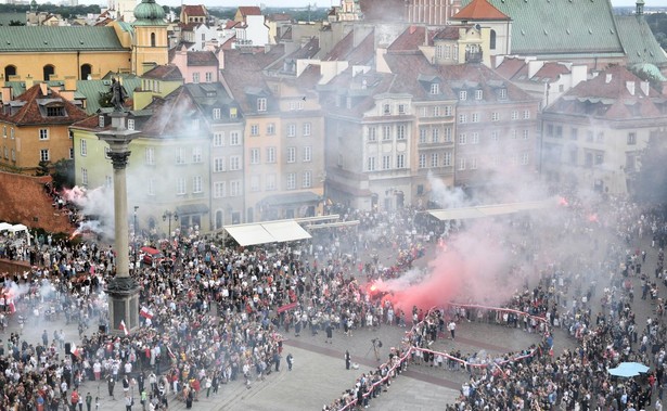 W godzinę "W" mieszkańcy stolicy stworzyli symbol Polski Walczącej, by uczcić pamięć i heroiczną walkę o niepodległość warszawskich powstańców