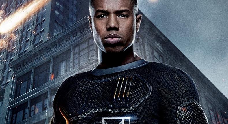 Michael B. Jordan plays the human torch. 