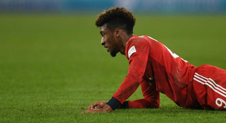 Bayern Munich are waiting on the fitness of Kingsley Coman after the Frenchman injured his ankle after scoring twice in Friday's 3-2 win at Augsburg