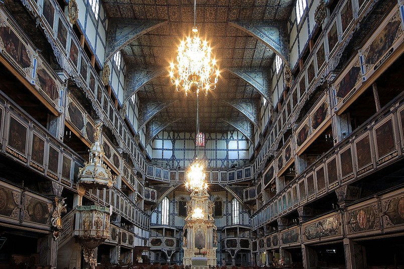 Kościół Pokoju w Jaworze. Razem z Kościołem Pokoju w Świdnicy swoją nazwę wzięły od pokoju, który zakończył wojnę trzydziestoletnią. Fot.flickr/PolandMFA