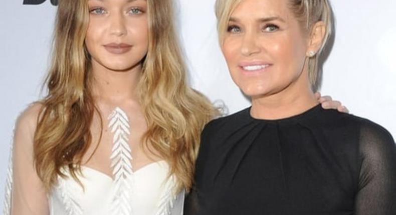 Gigi Hadid and Yolanda Foster