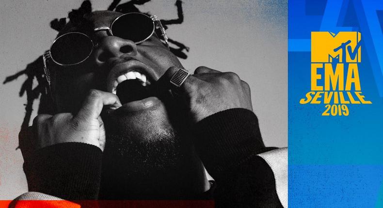 Burna Boy wins big at the MTV Europe Music Awards 2019. (Africa Facts Zone)