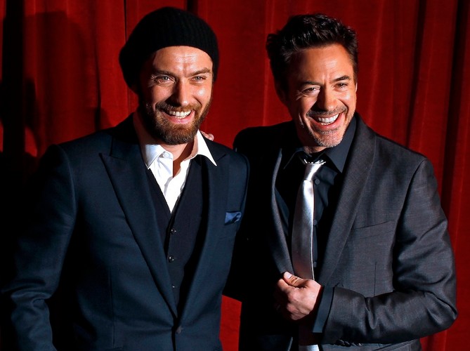 Robert Downey Jr. i Jude Law