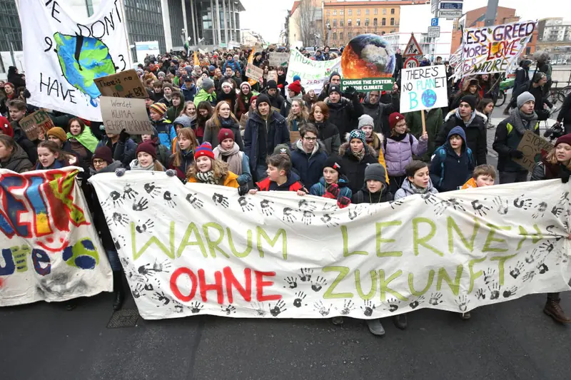 Młodzieżowy Strajk Klimatyczny w Berlinie