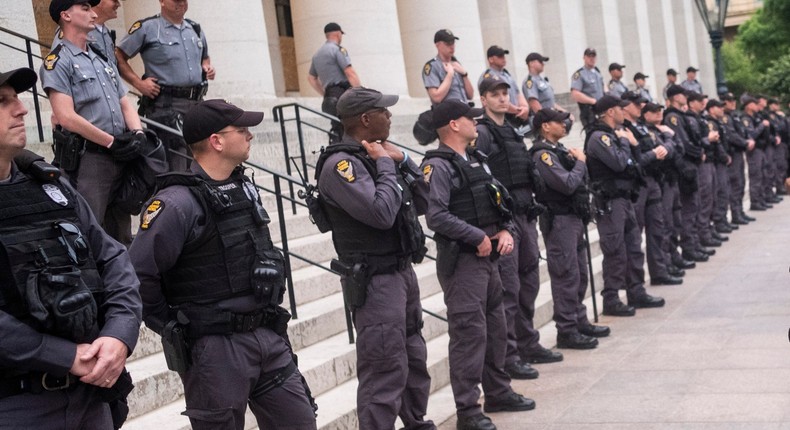 protests columbus ohio police george floyd