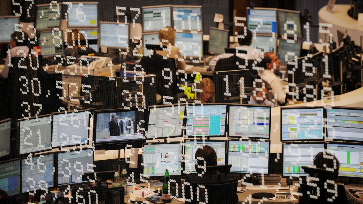 Stock exchange in Frankfurt