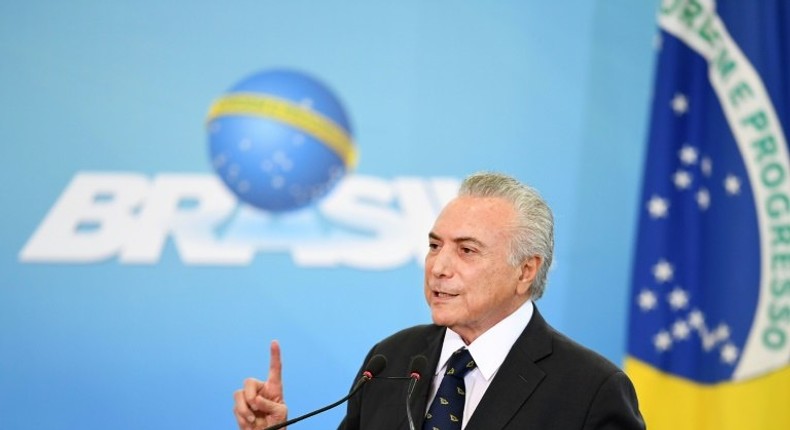 Brazilian President Michel Temer, in a speech on International Women's Day claimed no one is better at monitoring the shifts in, let's say, supermarket prices than women