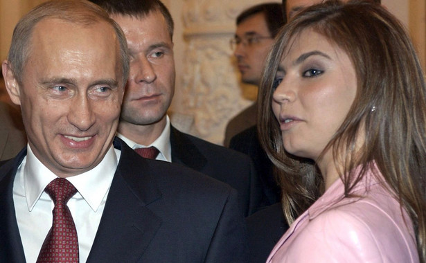 Władimir Putin i rosyjska gimnastyczka Alina Kabajewa