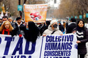Madryt: demonstracja przeciwników obostrzeń epidemicznych