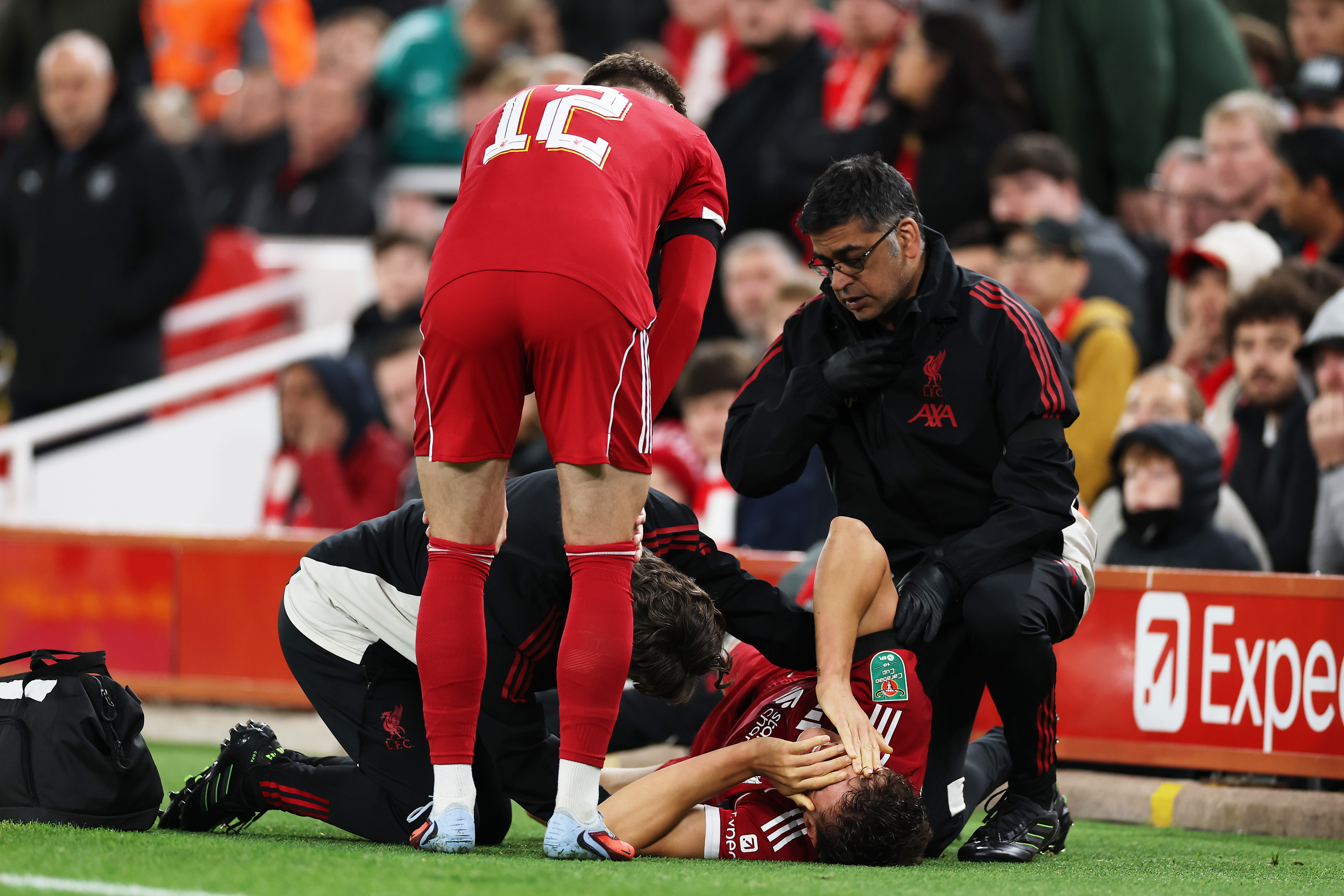 Liverpool crisis deepens as Leoni suffers ACL injury
