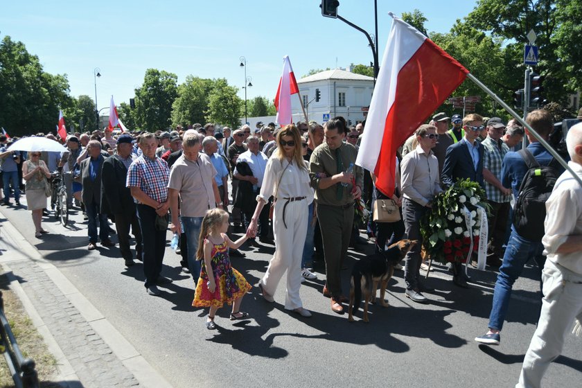 Marsz św. Huberta w Warszawie