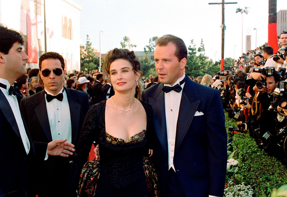Najgorsze oscarowe kreacje wszech czasów: Demi Moore i Bruce Willis w 1989 r.