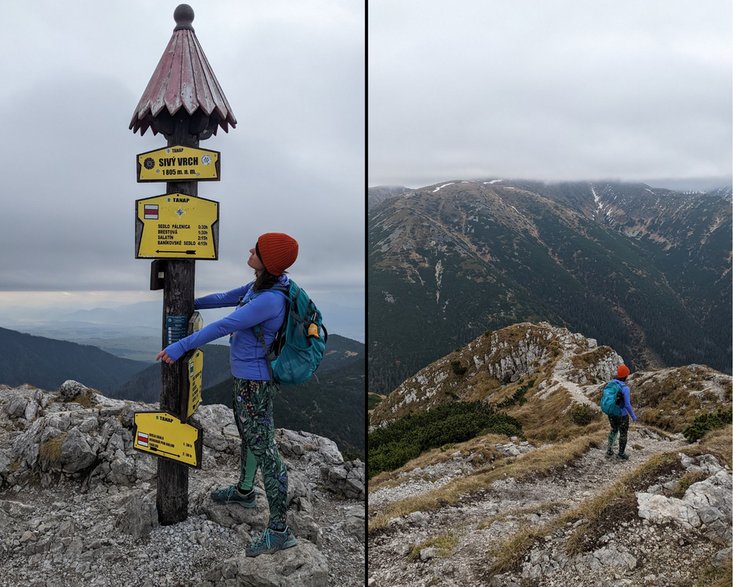 Siwy Wierch, słowackie Tatry Zachodnie. 