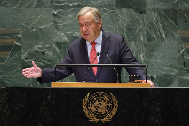 Sekretarz Generalny ONZ Antonio Guterres