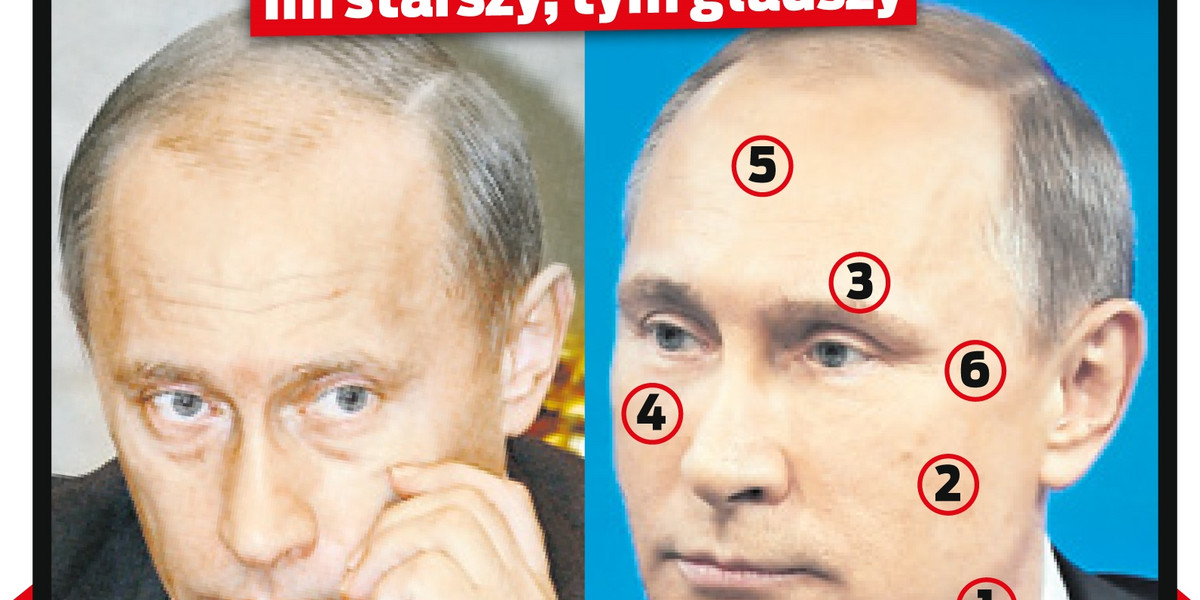 6 tajemnic młodej twarzy Putina