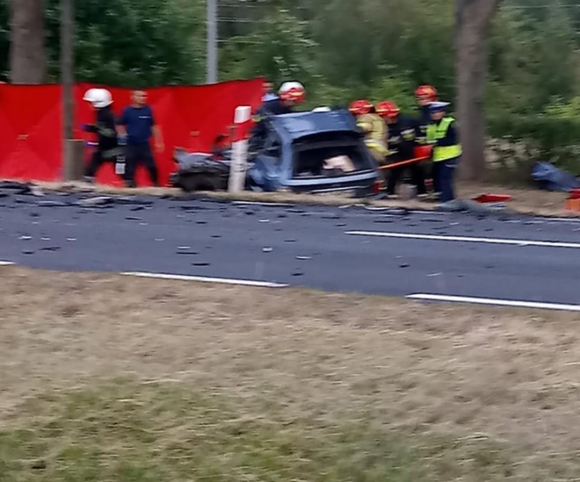 Makabryczny wypadek w Lubuskiem. Zginęło młode małżeństwo