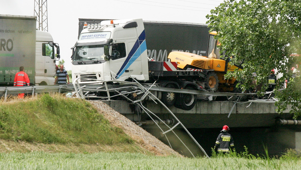 Wypadek na A4 Legnica