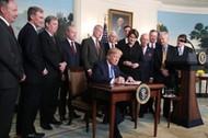 President Trump Signs A Presidential Memorandum On Sanctioning China Over Economic Aggression