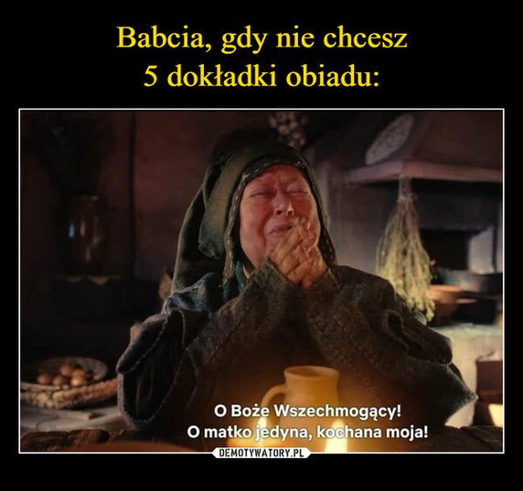 Najlepsze memy o babci i dziadku z okazji ich święta