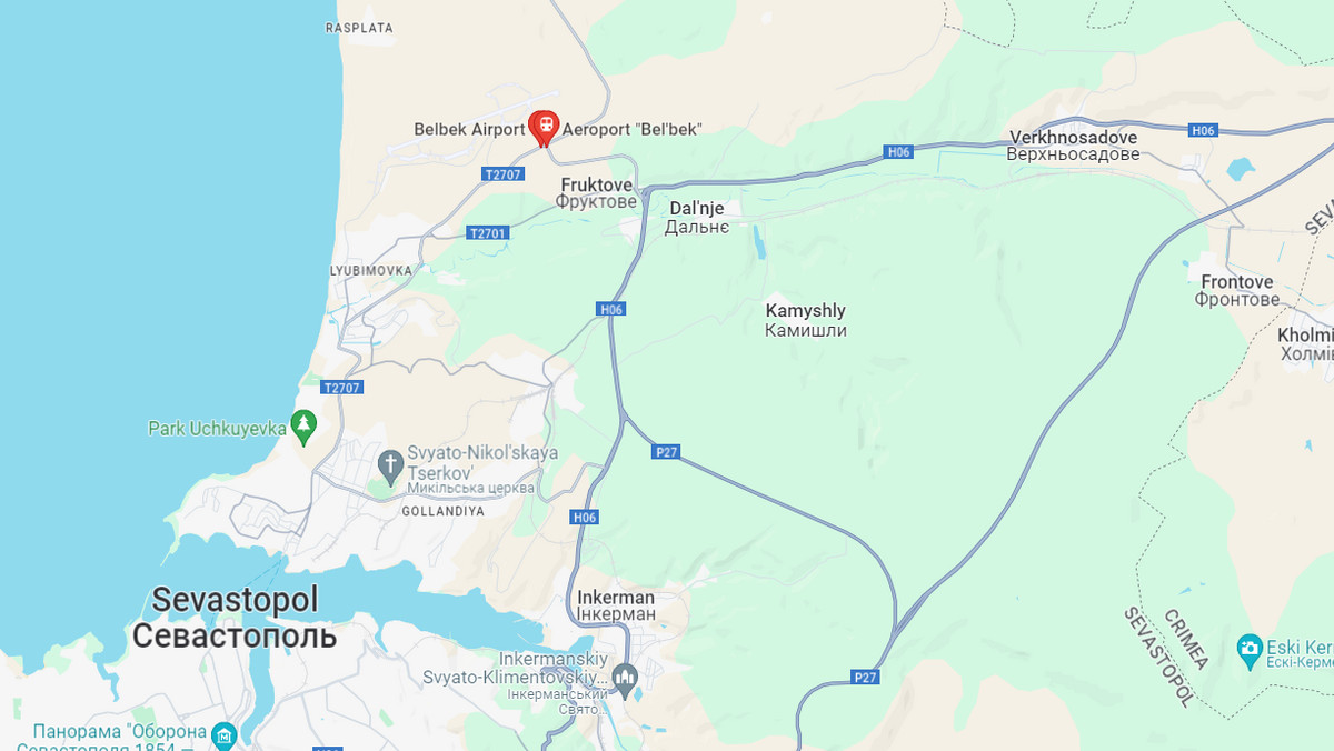 Niezależne rosyjskie media: pocisk trafił w jednostkę łączności na lotnisku Belbek
