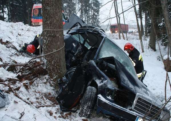 Tragiczny wypadek w Oleckiem, Fot. dogip/Daj znać!