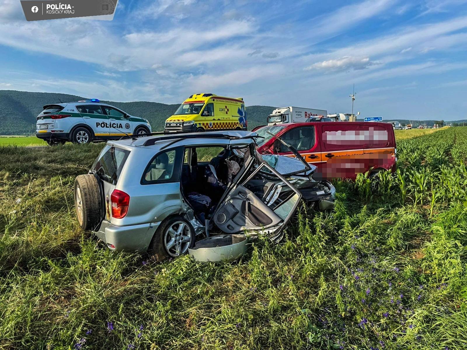 Vážna dopravná nehoda.