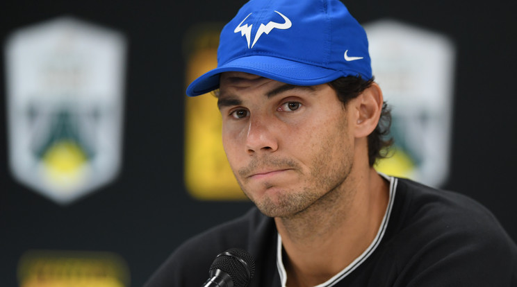 Veszélybe került Rafael Nadal világbajnoki szereplése /Fotó: AFP