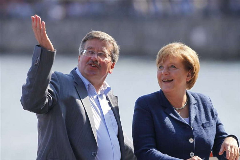 Tak Komorowski podjął Merkel. Zdjęcia z Juraty!