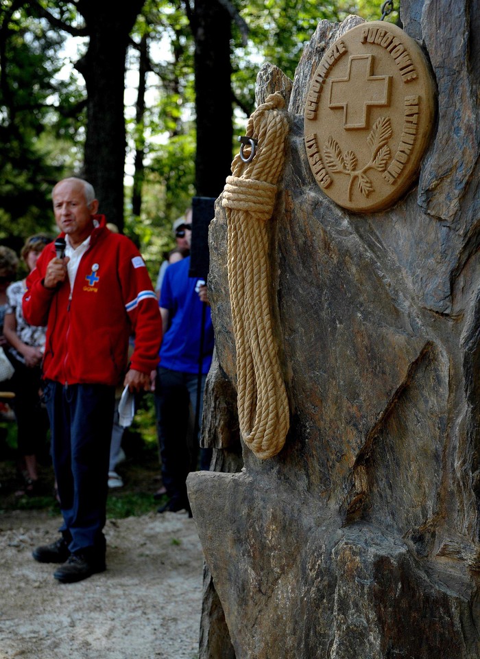 Pomnik dla tych, którzy zginęli w górach