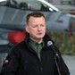 Minister obrony narodowej Mariusz Błaszczak podczas odprawy załóg samolotów F-35.