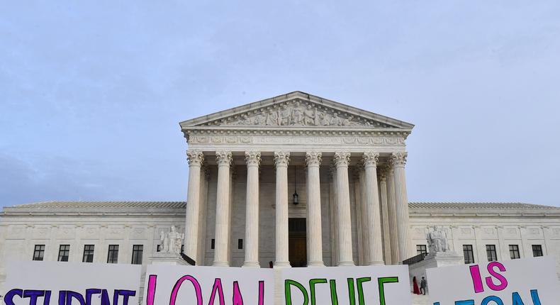 Millions of people are expected to slash their shopping budgets when student-loan repayments restart.Photo by Larry French/Getty Images for We, The 45 Million