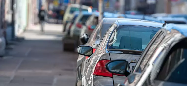 Kierowca Forda szukał czegoś na chodniku. Policjanci zdębieli i... zapomnieli o ważnej sprawie?