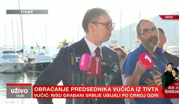 Vučić u Tivtu